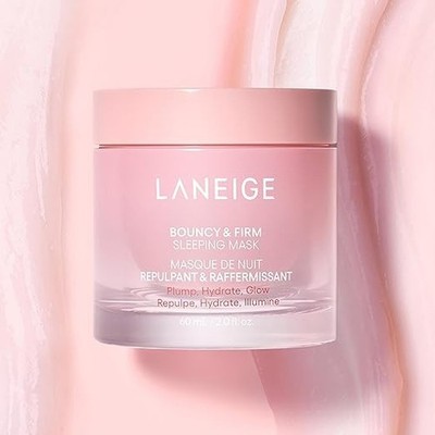 Laneige eye sleeping mask Bouncy and Firm -depuffs, firms, blur,