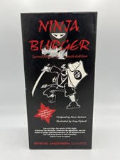 Ninja Burger Board Game Secret Ninja Death Touch Edition 1903