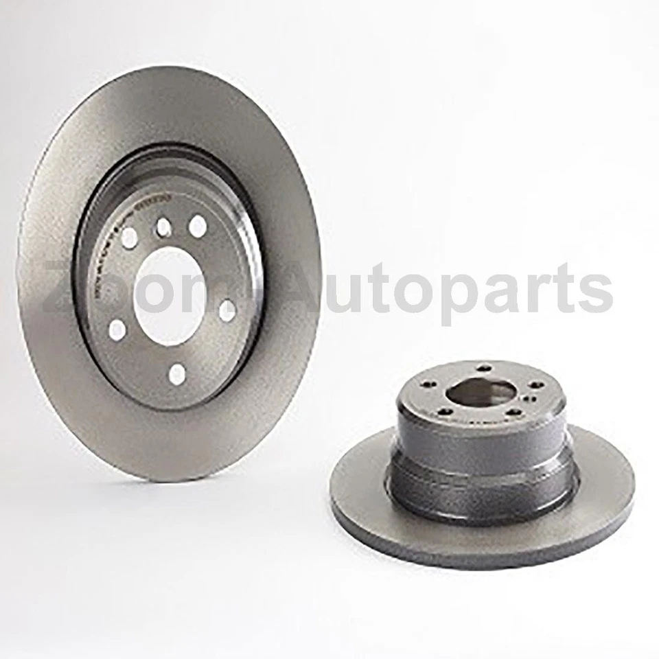 Rotores de freio dianteiro traseiro Brembo OE para 2000 2001 2002 2003 2004 2005 06 BMW X5 - Imagem 3 de 4