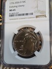 Endururing Liberty Half Dollar. MS.65 NICE ALOT OF LUSTER. — photo 2
