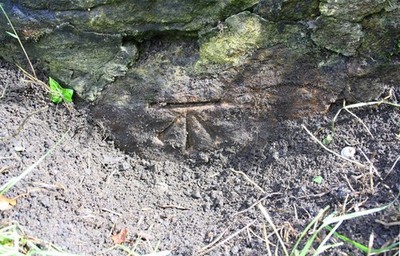 Foto 6x4 Benchmark auf Sandbeck East Bridge Richmond\/NZ1701 Ordnance Sur c2016
