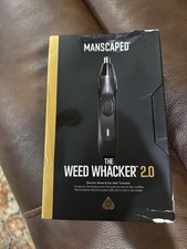 MANSCAPED Weed Whacker 2.0 Electric Skinsafe Nose Ear Hair Trimmer