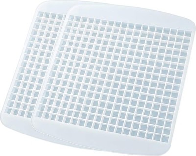 2 Pack Ice Cube Trays 320 Mini Silicone Easy Release Crushed Ice Cube Molds for
