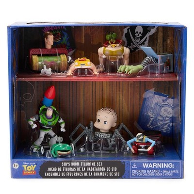 Disney Store Official Sid's Room Figure Set – Toy Story 8-Piece