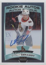 2019-20 O-Pee-Chee Platinum Rookie Autos Vitalii Abramov Vitaly #R-VA Auto 11cu