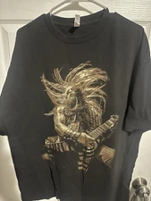 Zakk Wylde Black Label Society Forged In Iron Built To Destroy Rare 2XL Mens