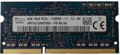 4GB HYNIX SO DIMM MEMORY DDR3L 1600Mhz memory low voltage / power 1.35V