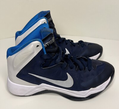 Nike Zoom Hyperquickness Athletic Sneakers Mens Size 7 Blue Shoes 599515-402