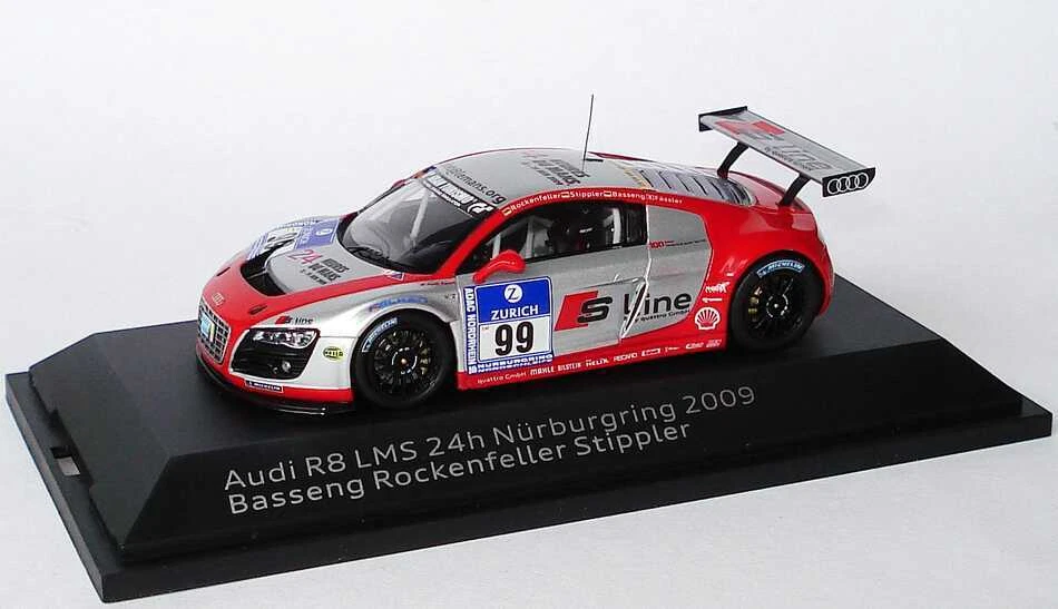 1:43 Audi R8 24h Nürburgring 2009 Phoenix Rockenfeller Stippler Basseng barril Foto 2 de 4