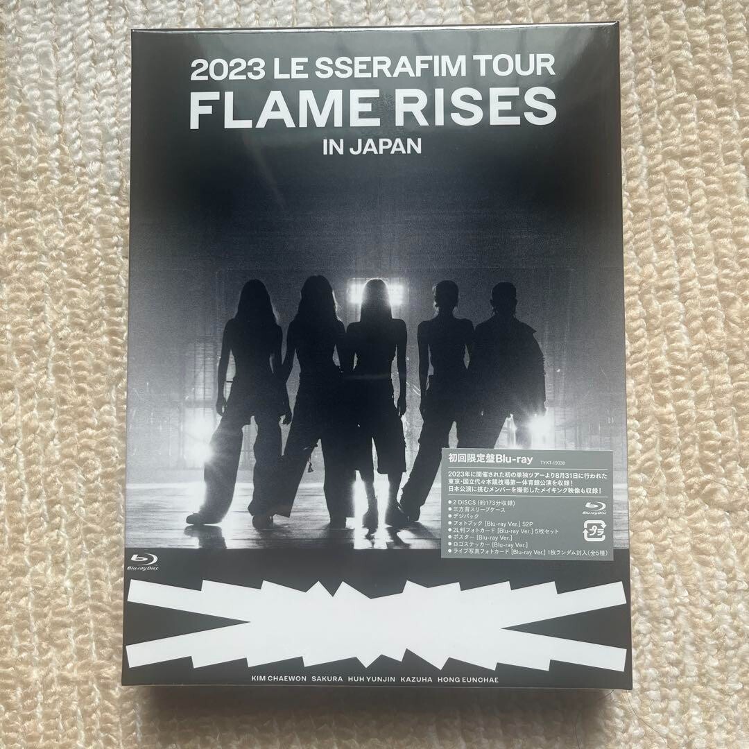 ルセラフィム FLAME RISES IN JAPAN 初回限定盤Blu-ray Amazon.co.jp: 2023 LE SSERAFIM TOUR 'FLAME RISES' IN JAPAN