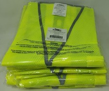 Condor 53YN33A High Visibility Yellow/Green Safety Vest Small/Medium Qty 9