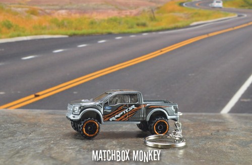 Ford Raptor F150 4x4 Pickup Custom Keychain Key Ring FOB 1/64 Porte Cles Llavero - Picture 6 of 13