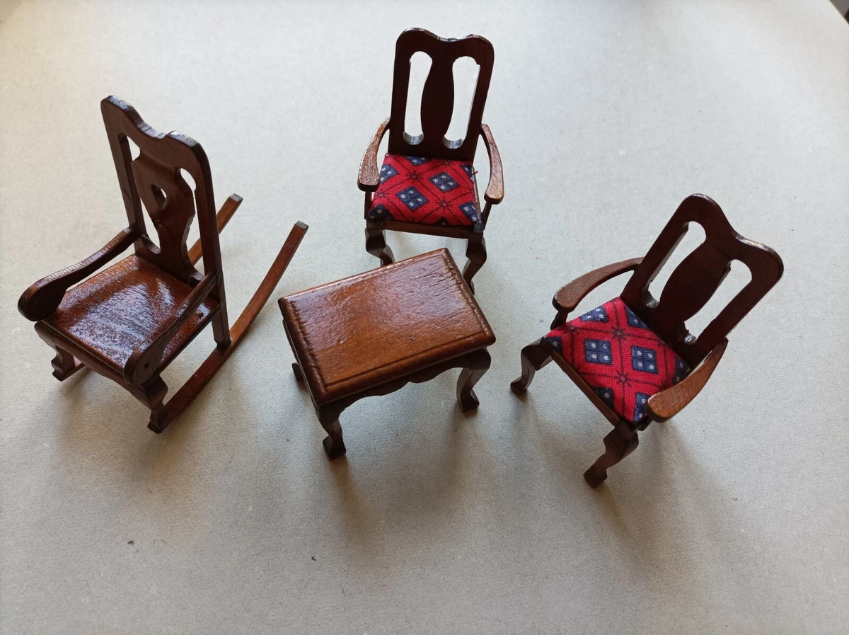 Chaise Miniature En Bois Non Peinte – Le Petit Meuble Qui Va Donner Vie à Ta Maison De Poupée !