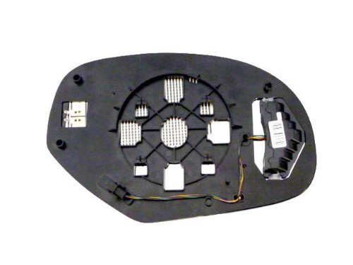 Driver Side Heated Replacement Mirror Glass with Backing Plate for Chevrolet GMC - Picture 2 of 2