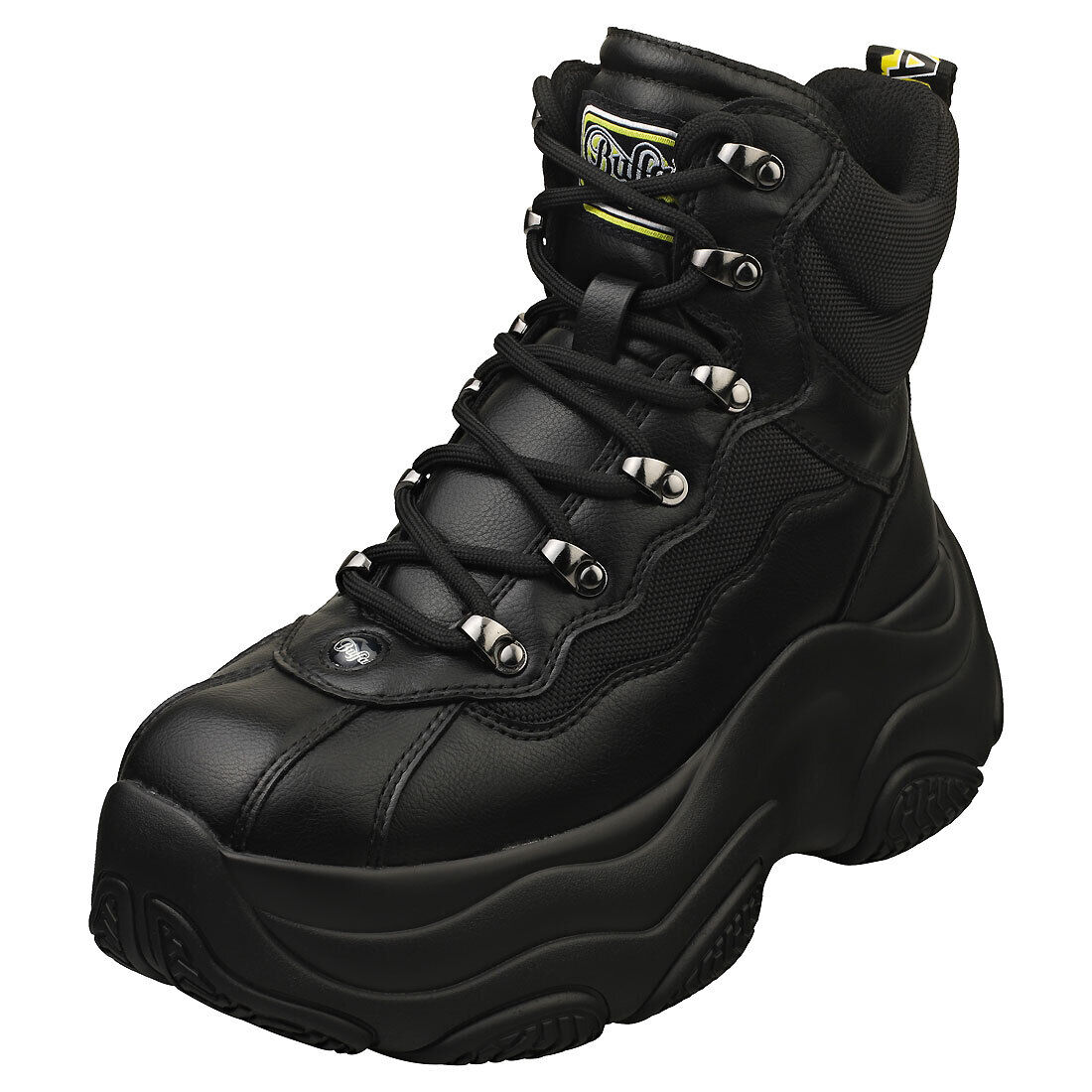 Buffalo Prowler Hike Hi Womens Platform Boots in Black - 10 Buffalo Prowler Hike Hi Womens Platform Boots in Black - 10