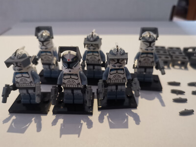 star wars minifigur 5 wolfpack trooper captain wolffe Klonkrieg clone trooper