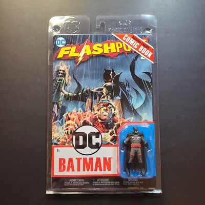 Batman DC Direct Flashpoint Page Punchers - 3'' Batman Figure with Comic - New