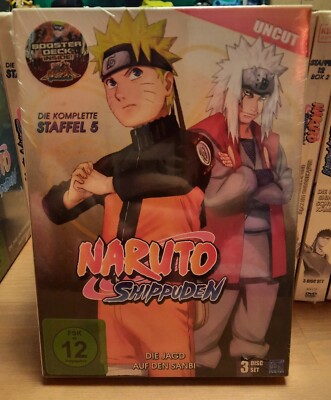 Naruto Shippuden komplette Staffel 5 - Episoden 309-332 [ Uncut ] DVD NEU OVP 