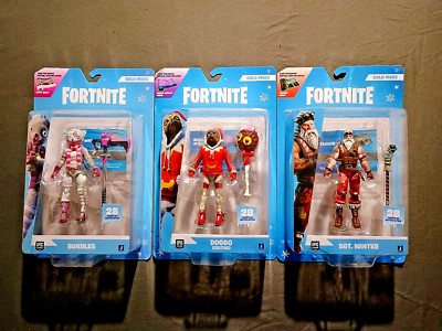 (Lot of 3) New Sealed Boxes  FORTNITE -  Solo Mode -  SGT. WINTER/Doggo/Bundles
