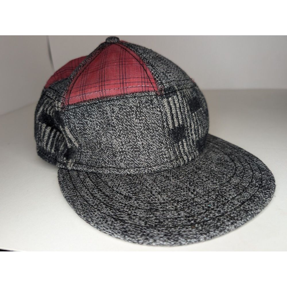 LOCK'S First Cut Wool Blend Patchwork Billed Hat … - image 1