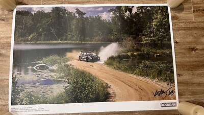 KEN BLOCK SIGNED 24x36 Risk Every Thang Autograph 2022 Ojibwe Win
