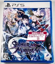 SAMURAI MAIDEN Brand New PS5 Game PlayStation 5 Japanese Release, USA Seller