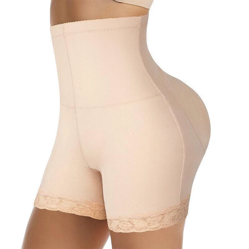 Pantaletas Con Relleno Para Levantar Gluteos Nalgas Licras Cortas De Mujer Short