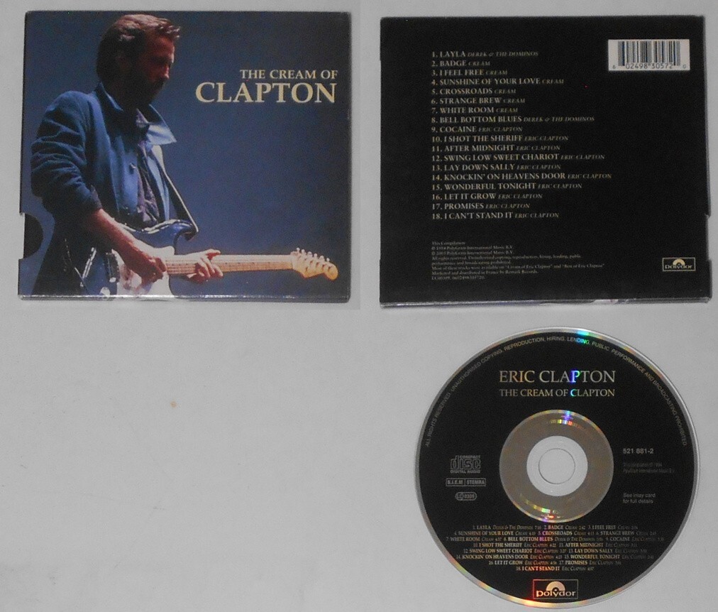 洋楽 Eric Clapton Japan 2003 In The West 8CD Eric Clapton 2003 Japan Tour Limited Figure #0060/1000