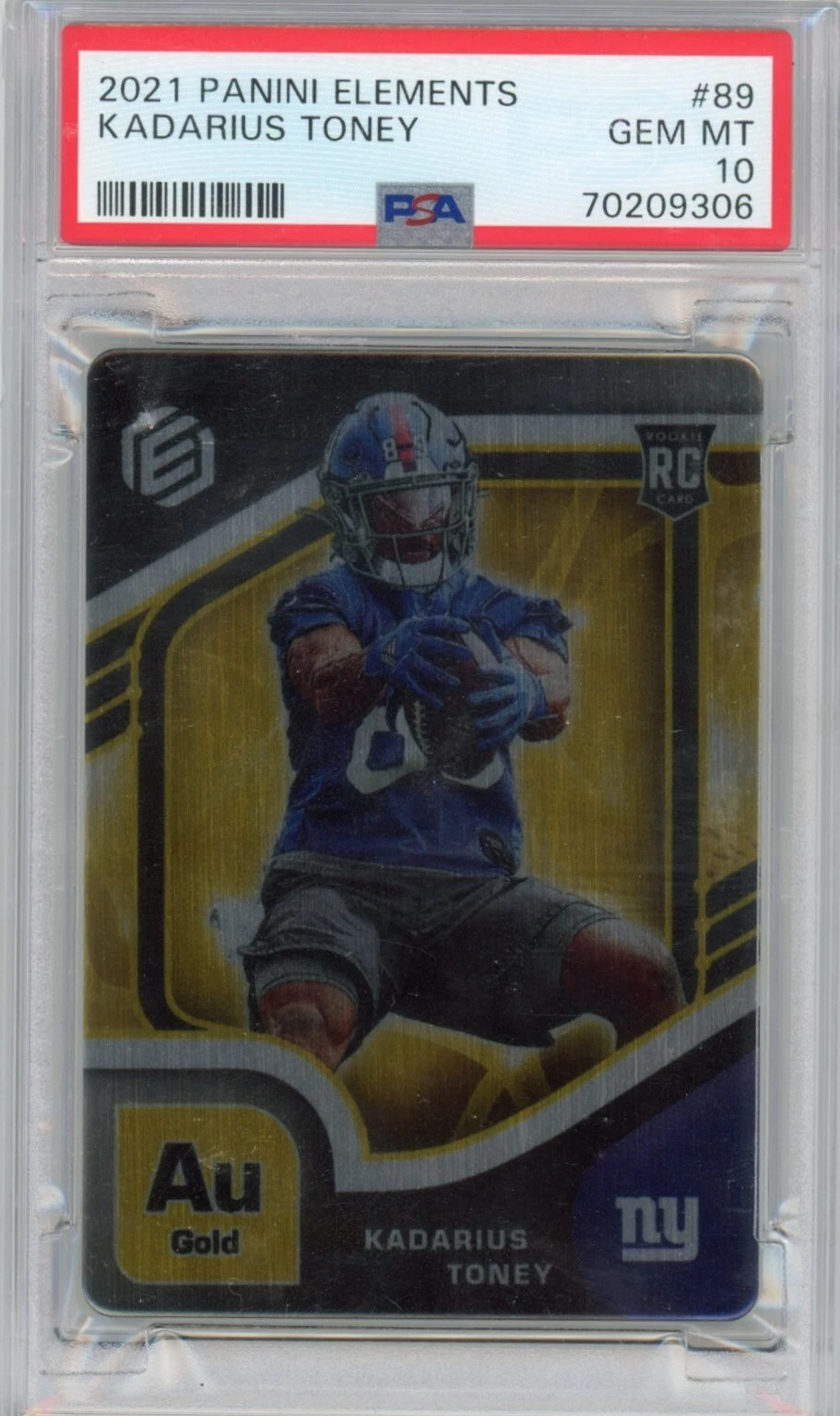 Kadarius Toney Panini Elements #89 Base