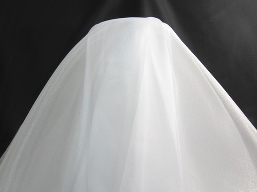 Bxx Thick Sparkle Crystal Organza Sheer Fabric Bridal dress Decorative Material - Picture 19 of 124