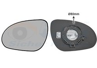 VAN Wezel 8207835 Spiegelglas, AußEnspiegel FüR Hyundai