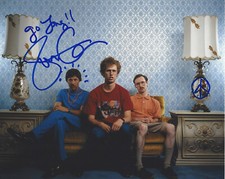 JON GRIES SIGNED AUTHENTIC 'NAPOLEON DYNAMITE' UNCLE RICO 8x10 PHOTO E w/COA