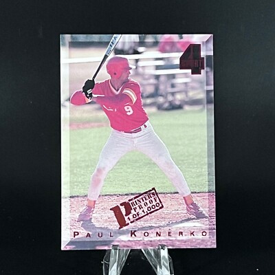 Paul Konerko 1994 Classic 4 Sport Printer's Proof /1000 #174 NICE RARE LOOK!!