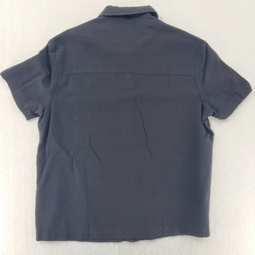 Camicia blusa nera con bottoni Core Life donna taglia S - Foto 9 di 11