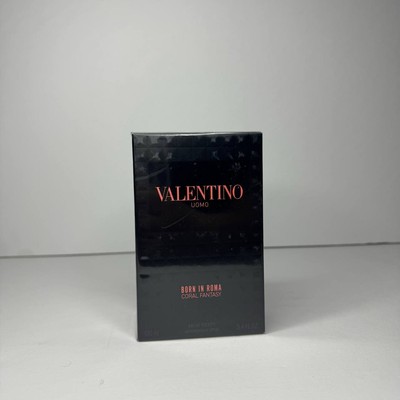 Valentino Uomo Born In Roma Coral Fantasy 3.4 oz EDT Cologne New In Box