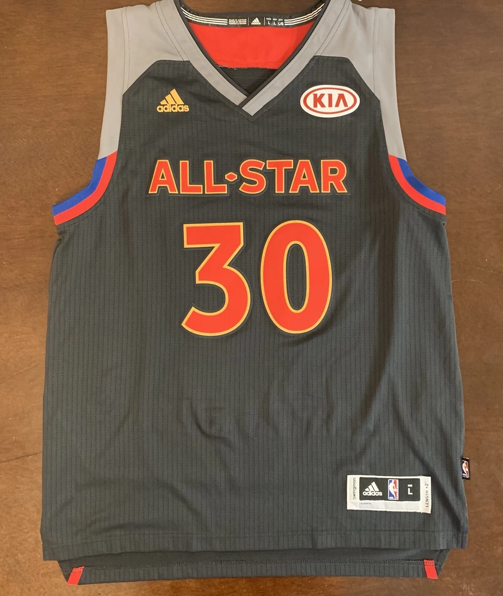 Posibilidades auge Ejemplo Adidas 2017 NBA All Star Game Golden State Warriors Stephen Curry Jersey |  eBay