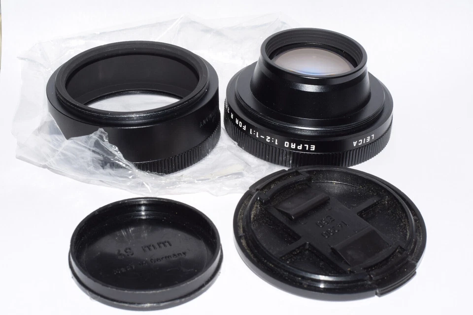 Leica ELPRO 1:2-1:1 16545 para APO-MACRO-ELMARIT-R 100mm f/2.8 E60 caixa em perfeito estado - Imagem 4 de 4