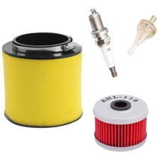 Tune Up Air Fuel Oil Filter Spark Plug For 2014-2024 Honda Rancher 420 TRX420