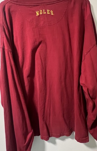 Vintage Florida State Seminolen Starter Noles Crewneck 2XL rot Langarm - Bild 12 von 15