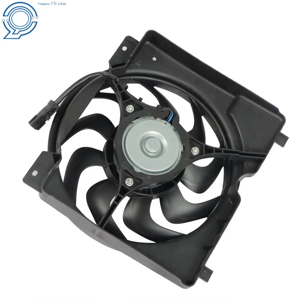 For 1997-2000 2001 Jeep Cherokee Radiator and Condenser Cooling Fan CH3115106 Foto 4 de 4