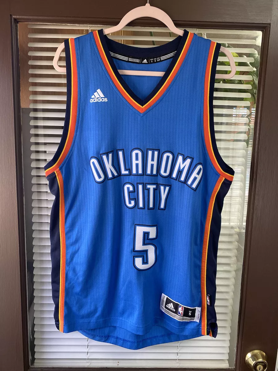 Vintage 2016 OKC Oklahoma City Thunder Victor Oladipo #5 NBA Swingman Jersey