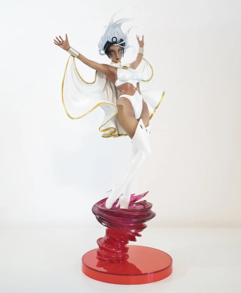 Kotobukiya Bishoujo Storm Statue - White Costume Variant - X-Men - Hot! Foto 4 de 4