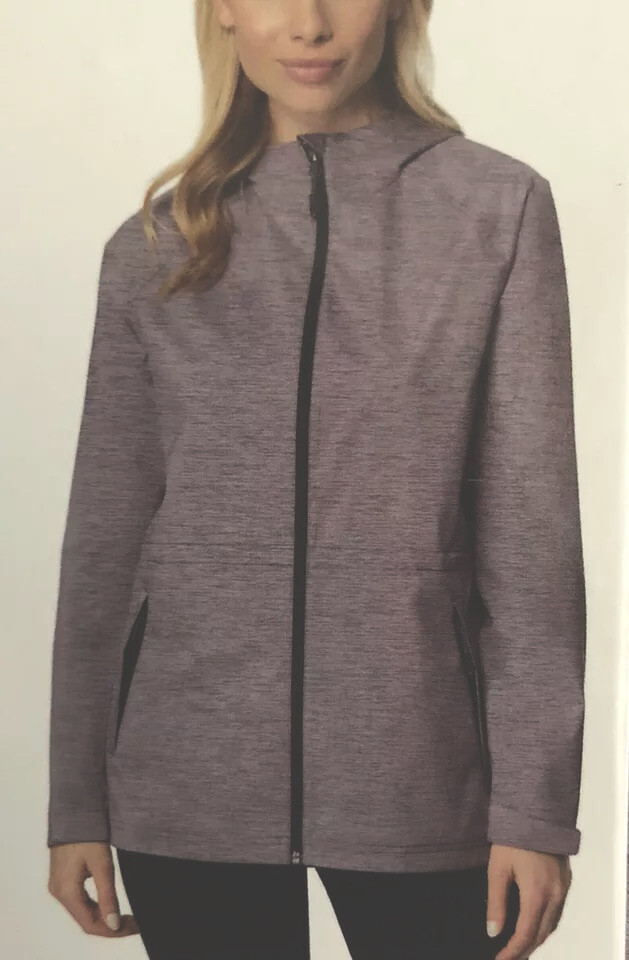 32 Degrees Ladies' Short Anorak Jacket – Lightweight Zip-Up Purple