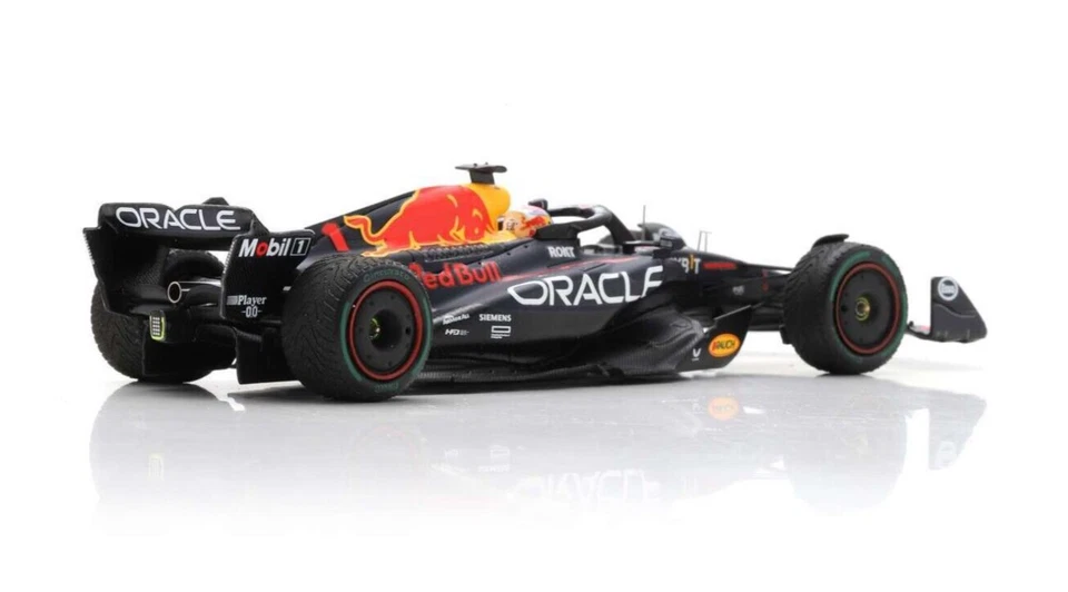 Oracle Rosso Bull Corsa RB19 Max Verstappen #1 Monaco Gp 2023 S8579 Spark 1/43 - Immagine 3 di 3