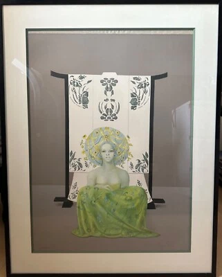 Retour de voyage, Leonor FINI, 72,5x92,7x3 cm. Très bon état - Photo 1/3