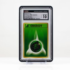 Pokémon Grass Energy #21 Japanese Intro Pack Bulbasaur Deck - CGC 10  POP1