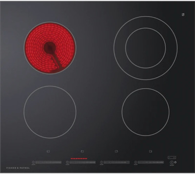 Fisher & Paykel 5 Contemporary Series 24'' Electric Drop-In Cooktop - CE244DTB1