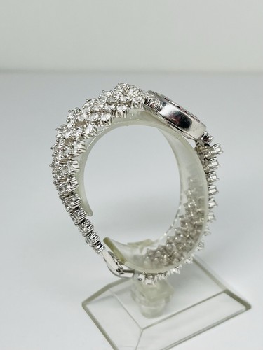 GEMS Pearl Dial 925 Sterling Silver Bracelet Wristwatch - Picture 7 of 18
