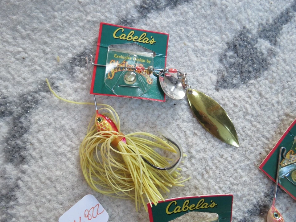 Cabelas señuelo de pesca spinners (obtienes los tres) (lote #16822) Foto 4 de 4