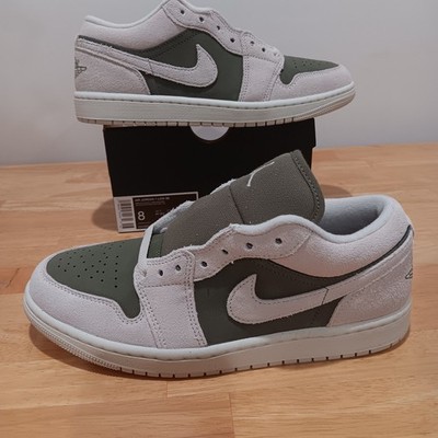 JORDAN 1 LOW SE MEDIUM OLIVE SAIL MENS SIZE 8 HV4089 201